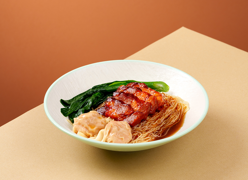 Magical Char Siew and Jumbo Prawn Wanton Noodle