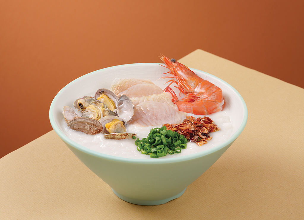 Seafood Trio Congee